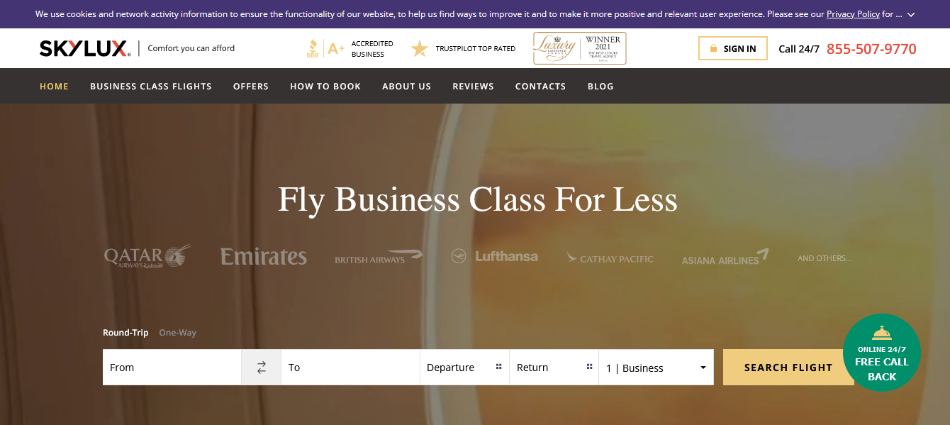 Skylux Travel Review: Legitimacy Analysis of the Online Travel Agency