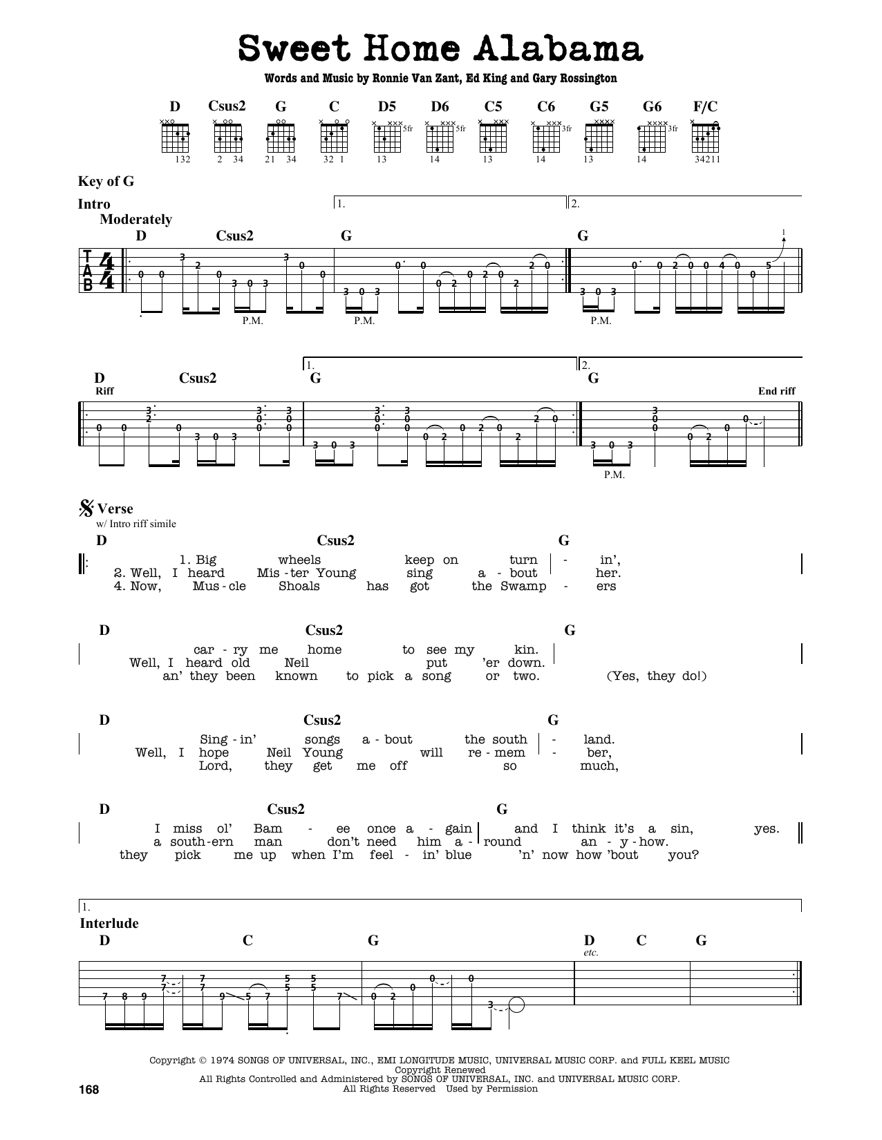 Sweet Home Alabama Guitar Tutorial: Complete Beginner's Guide
