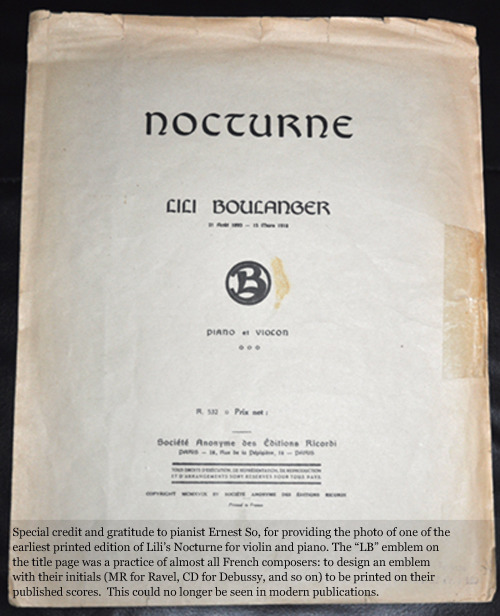 Lili Boulanger's Musical Education: Key Influences and Formative Sources