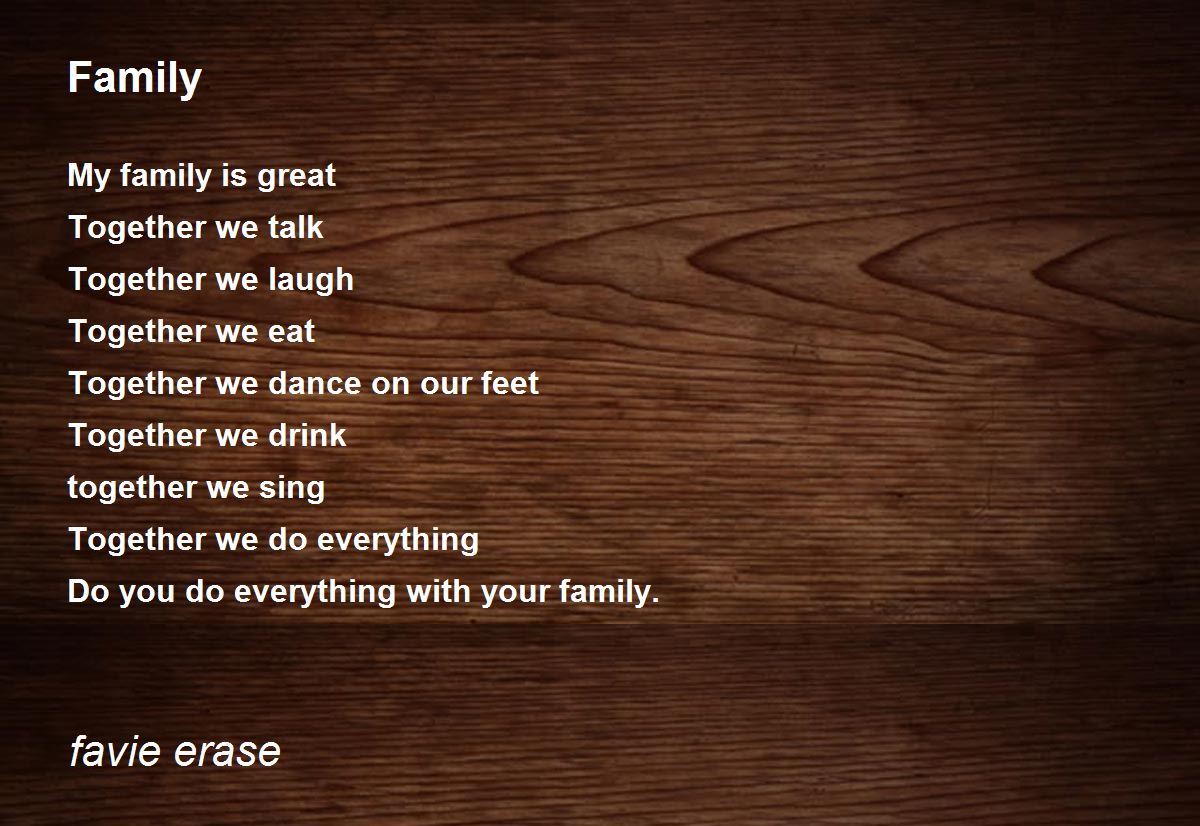 Poetry Guide: Finding Perfect Rhymes for 'Family' in Your Poems